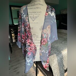 Floral Chiffon Kimono